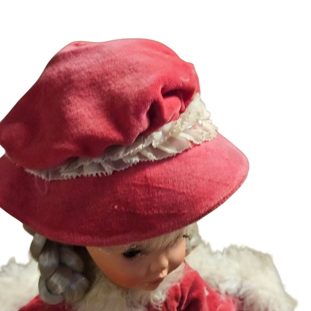 Vintage Braided Blonde Doll 17
